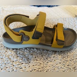 Strapped Birkenstock sandals